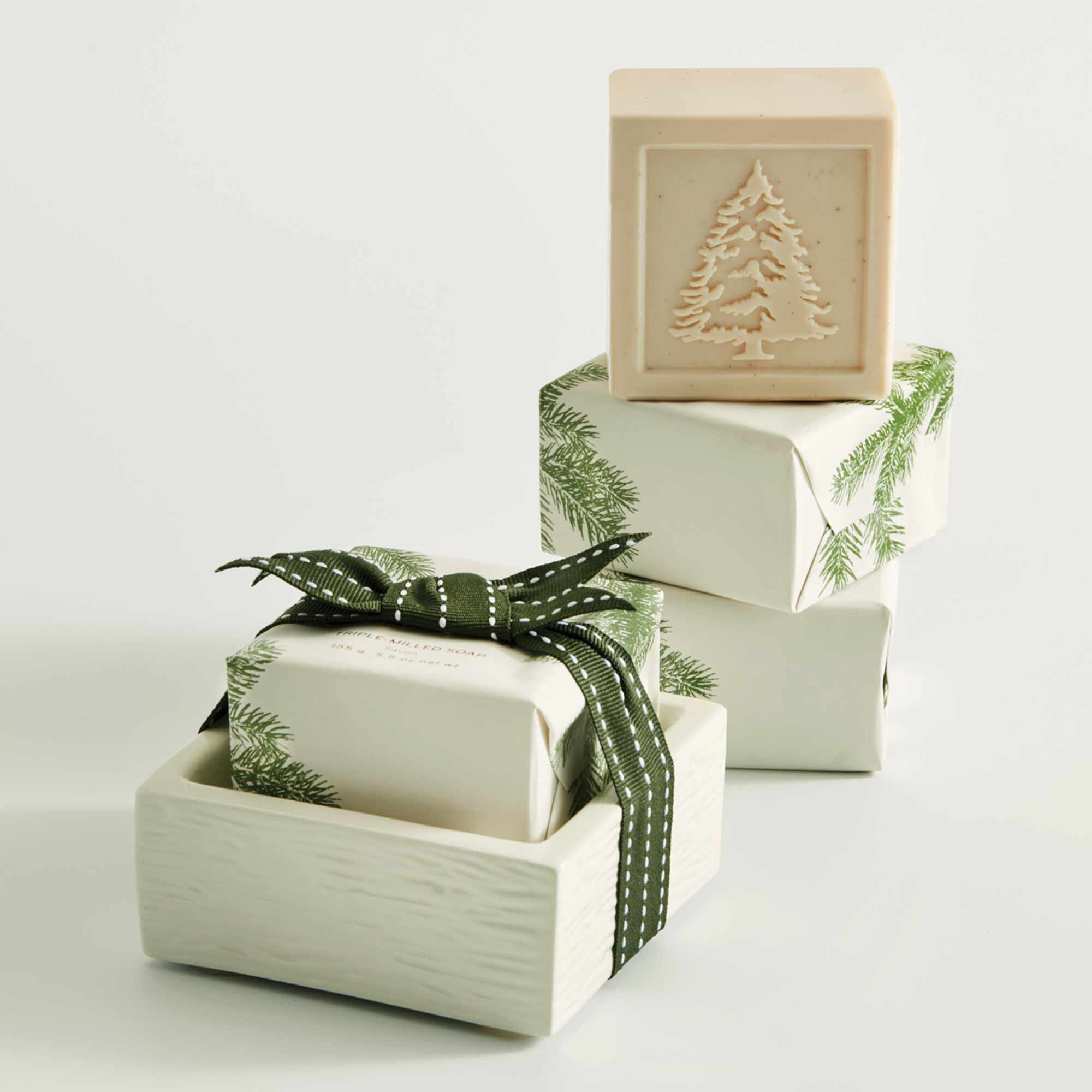 Frasier Fir? Bar Soap and Dish Set - Image 3
