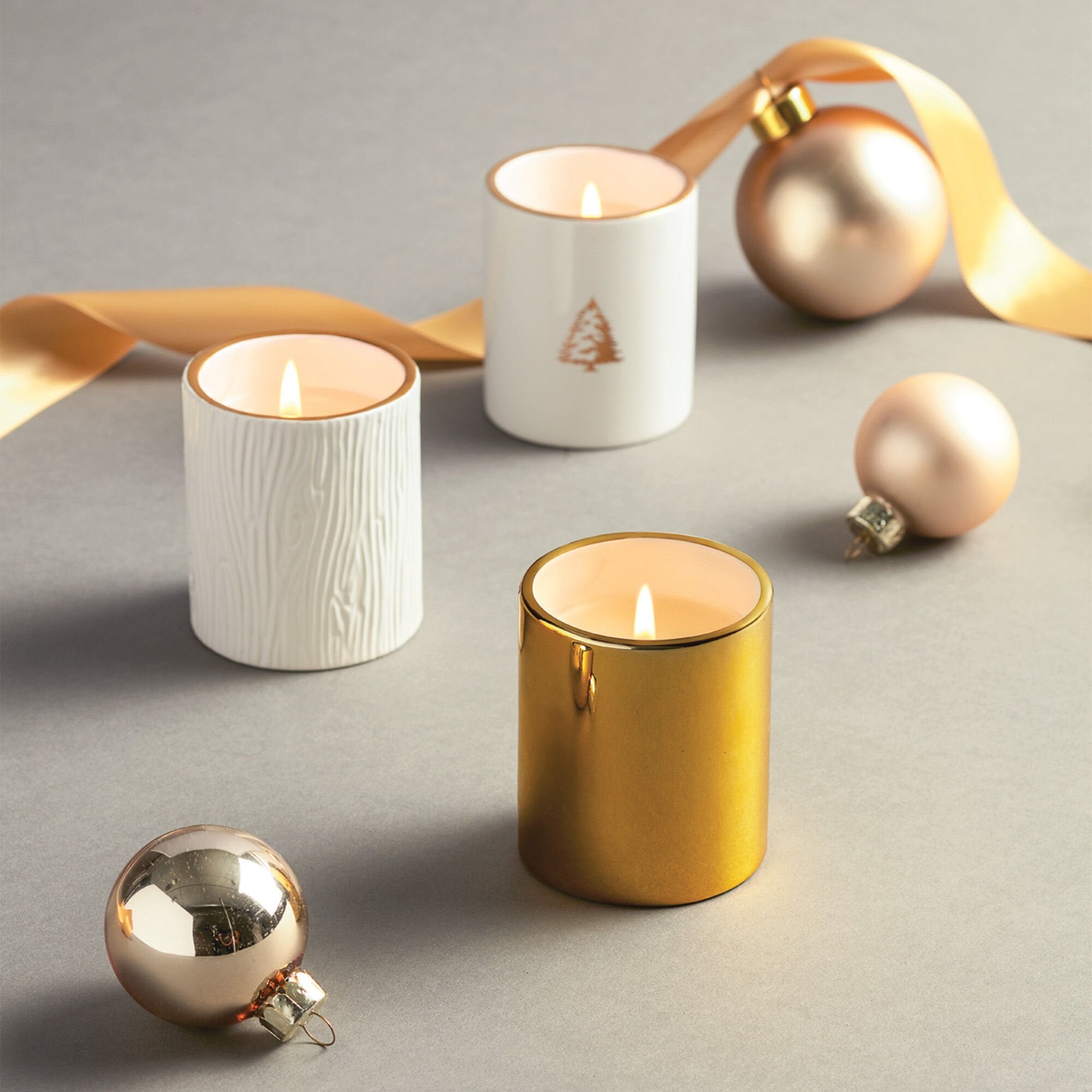 Frasier Fir? Gilded Poured Candle Trio Set - Image 2