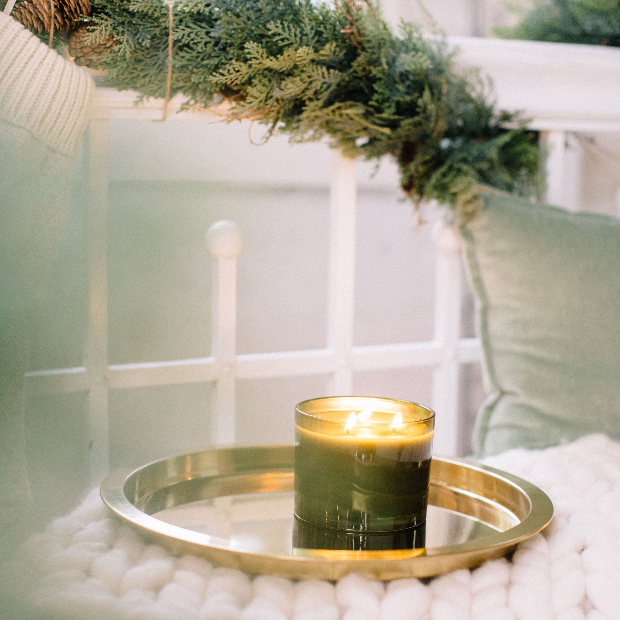 Frasier Fir? Green 3-Wick Candle - Image 3