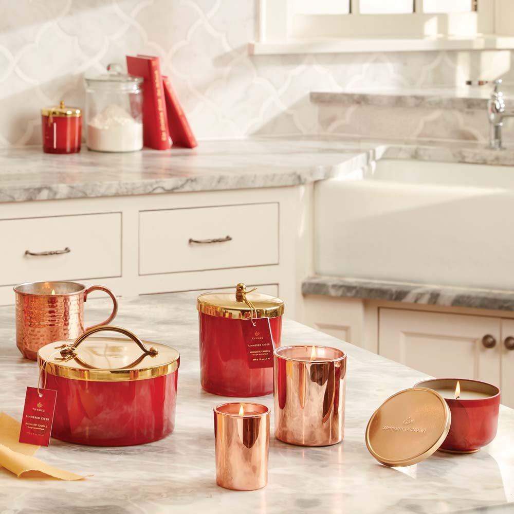 Simmered Cider Harvest Red 4-Wick Candle - Image 3